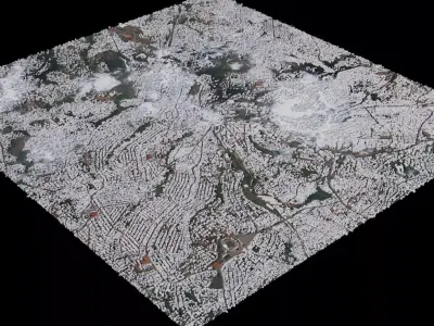 Yaounde - Cameroon 3D model