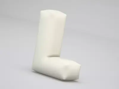 L Balloon 3D model