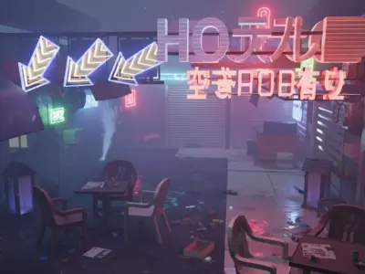 Cyberpunk Kit - Diorama 3D print model