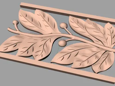 Artcam Aspire 3D relief models STL Files used for CNC E554 3D model