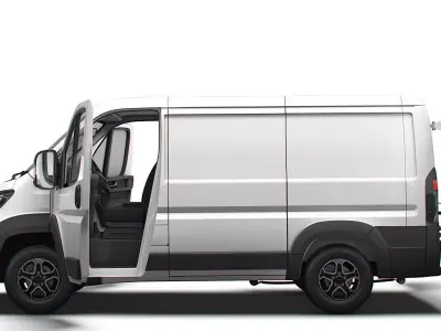 Iveco eSuperJolly L1H1 HQ Interior 2025 3D model