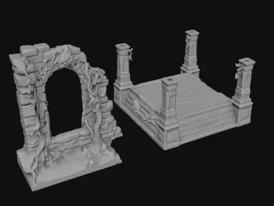 Architecture 3D model order