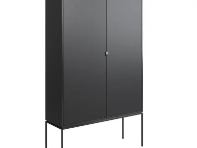 Cupboard Realto 2 Doors 3D model