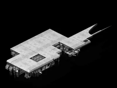 Future City - Universe City 02 3D model