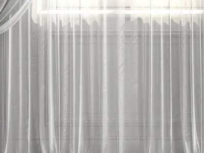 Curtain Set 499C 3D model
