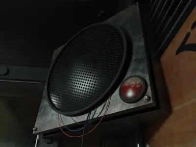 Old Elevator 3D model