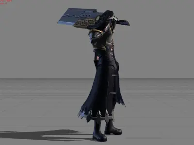 Alucard Child of the Fall Skin  Low-poly 3D model