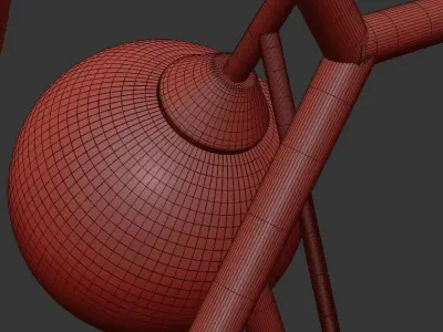 Polares Chandelier 3D model