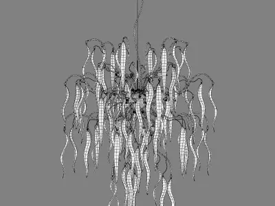 792154 Mocco Lightstar Chandelier 3D model