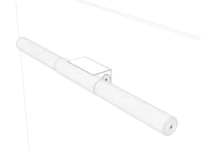 Mirror light wall lamp Free 3D model