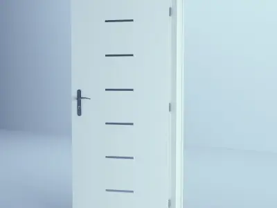 White Door 31 3D model