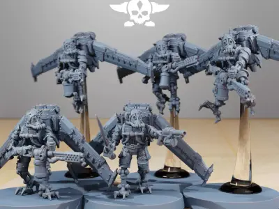 Scavenger Operators 3D print model