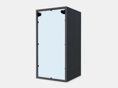 EKET Cabinet w door and 1 shelf 2 Low-poly 3D model