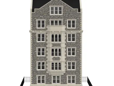 Old house 6 from New York 3D model