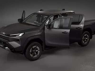 2026 Toyota Hilux BEV 3D model