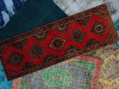 Carpets vintage turkish vol 09 3D model