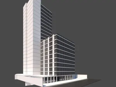 Archviz - Surrounding Composition 01 3D model