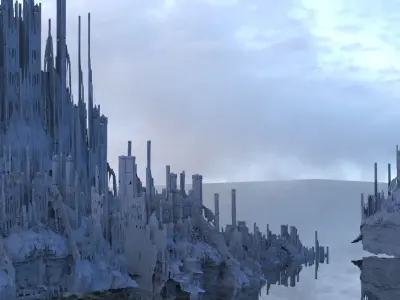 Valhalla Ancient Gods Kitbash  3D model