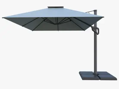 Patio Umbrella Outdoor Cantilever 3D model