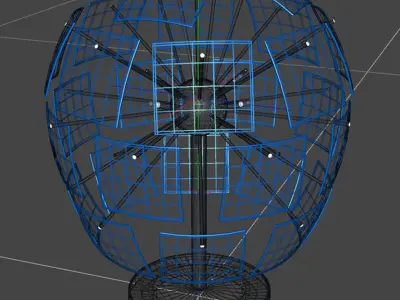 Modern Table Lamp Daz 3D model