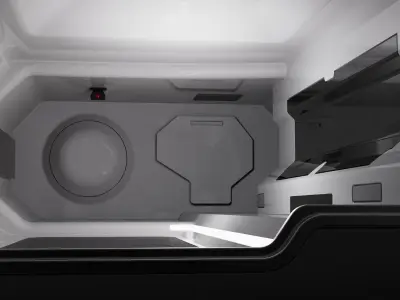 Room scifi4 3D model