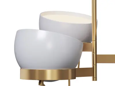 lightwell chandelier by luxdeco 3D model