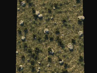 Forest Landscape 3D model