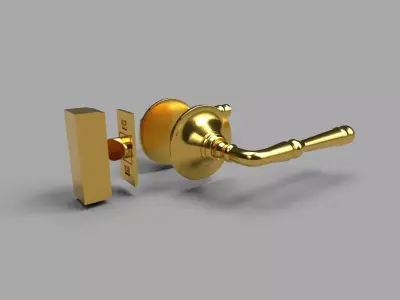 Door Knob CG25 3D model