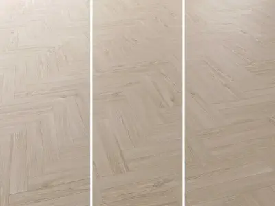 Parquet Oak Arctic NEW Firestop set 2 3D model