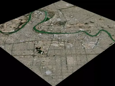 Baghdad - Iraq 3D model