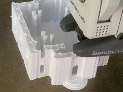 St Mary Woolnoth Architectural Model 3D print model