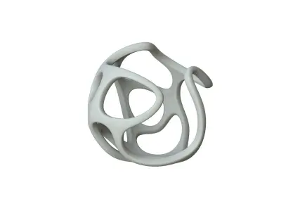 SciFi Cube Object No 39987 Low Poly Shape Texture
