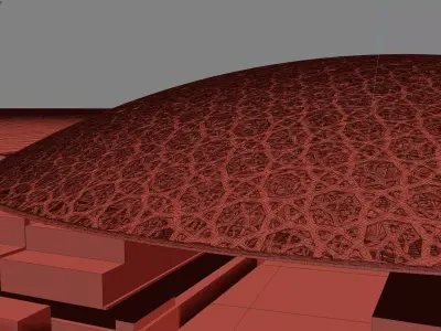 Louvre Abu Dhabi Museum 3D Model 3D model