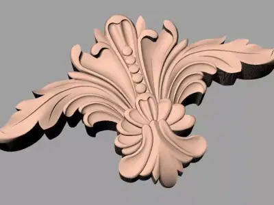 CNC 3D relief models STL format file used for artcam aspire E386 3D model