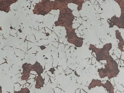 Machinery Chipped Paint PBR Seamless Texture