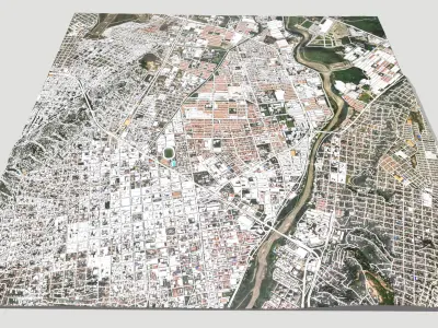 Cityscape Cucuta Colombia 3D model