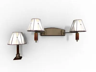 60 Classic Lamps Collection 3D model 3D model