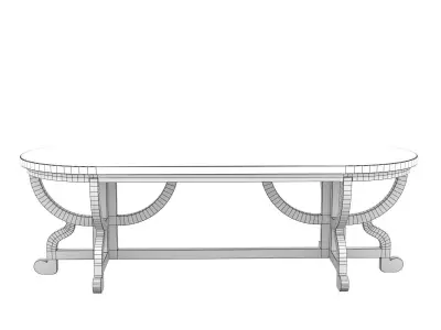 Paper Table 3D model