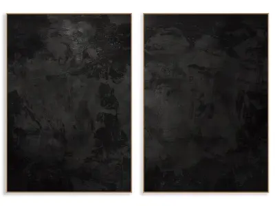 Abstract Painting Frame set 3D model 425
