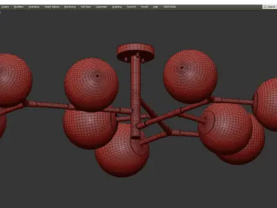 CEILING CONSTELLATION CHELSOM Low-poly 3D model