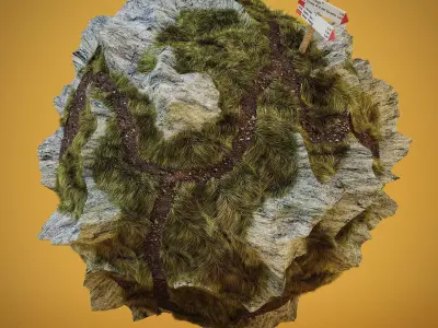 Tiny Landscape Free 3D model