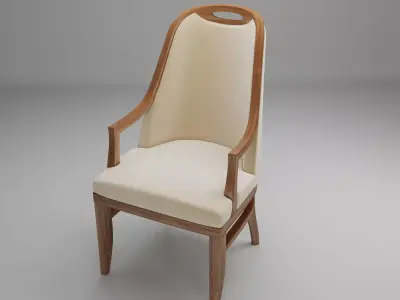 Novella Host Chair 3D print model