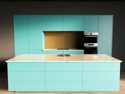 6-Kitchen6 matte 1 3D model
