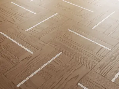 Regolo Modular Floor By Foglie D Oro v357 3D model