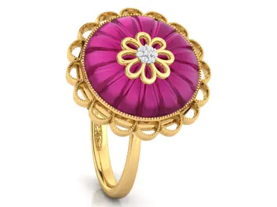 Rambagh Dome Ring 3D print model