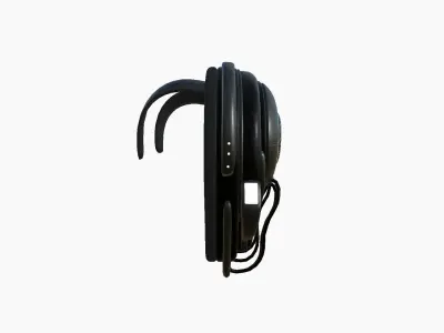 SciFi Backpack D08 Full Black - Fashion Character Design Low-poly 3D model