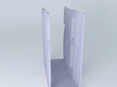 Door magazine Free 3D model