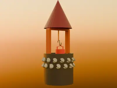 I am rich well 3D model