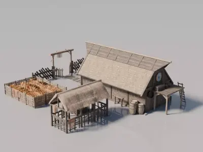 Nordic House 20 3D model