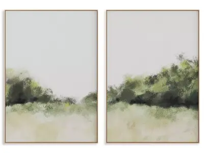 Abstract Painting Frame set 3D model 603